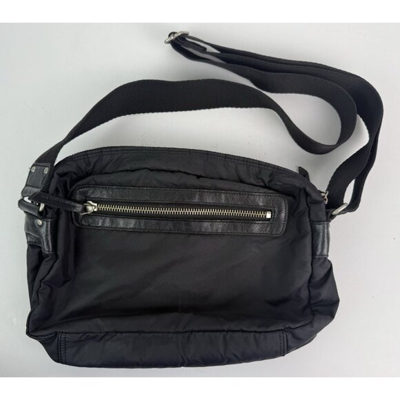 EigenPost Crossbody Travel Purse Bag Black Lightweight Pockets Adjustable Strap - Picture 2 of 13